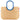 reisenthel shopping loopshopper L - Einkaufstasche mit Bügel 46 cm (frame raffia blue)