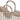 reisenthel shopping loopshopper L - Einkaufstasche mit Bügel 46 cm (summerstripes coffee) - Bild 3