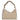 Coccinelle Boheme Grana Double - Schultertasche S 30 cm (sandshe/seagras)