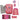 DerDieDas ErgoFlex Easy Exklusiv Superflash - Schulranzen Set 5 tlg. 950g (Coral Reef)