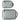Eagle Creek selection Pack-It Isolate Compression Cube Set S/M 2tlg. - Packsack (storm grey)