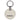Porsche Design Circle - Schlüsselanhänger 9 cm (white)
