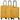 Travelite Umbria - 4-Rollen-Trolley-Set 3 tlg. (golden glow)