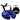 Cabeau The Neck's Evolution S3 - Nackenkissen inkl. Ohrstöpsel 25 cm (dark blue/navy/sidney)