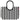 reisenthel shopping loopshopper L - Einkaufstasche mit Bügel 46 cm (summerstripes black)
