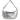 Doughnut Croissant Softies - Umhängetasche 44 cm (silver) - Bild 4