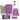 DerDieDas ErgoFlex Easy - Schulranzen Set 5tlg. 950 g (Purple Unicorn)