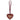 Aigner Fashion Anhänger - Lebkuchenherz 8 cm (burgundy)