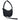 Sandqvist Curve Half Moon Bag S - Umhängetasche 26 cm (black) - Bild 3