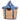 KLICKfix reisenthel Bikebasket 15 - Lenkerkorb 35 cm (raffia blue) - Bild 2
