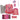 DerDieDas ErgoFlex Light Exklusiv Superflash - Schulranzen Set 5tlg. 800g (Coral Reef)