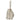 Seidenfelt Lilla Ro Midi Hobo - Schultertasche 30 cm (cream) - Bild 3