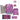DerDieDas ErgoFlex Light - Schulranzen Set 5tlg. 800g (Sweet Sprinkles)