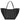 abro Willow Agave - Shopper 32 cm (black/nickel)