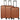 Travelite Dynamiic - 4-Rollen-Trolley Set 3 tlg. L+M erw. (kupfer)