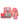 Lässig School Set Light Unique - Schulranzen Set 6tlg. 960g (sunset pink)