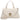 Coccinelle Nikla - Henkeltasche 26 cm (pearl/cognac)