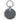 Porsche Design Circle - Schlüsselanhänger 9 cm (anthracite) - Bild 2