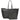 Lacoste Zely - Shopper L (mono noir beige)