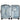 Delsey Paris Turenne 2.0 - 4-Rollen-Kabinentrolley 55 cm (silber) - Bild 4