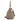 abro Ebony Suede - Beuteltasche 28 cm (siena) - Bild 3