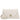 Coccinelle Nikla - Schultertasche 30 cm (pearl/cognac)