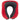 Samsonite Ta Revolution Ergonom. Mem. Foam Pillow - Nackenkissen (red)
