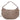 Coccinelle Thess Suede Bim - Schultertasche 38 cm (warm taupe)