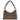 Coccinelle Boheme Suede Bimaterial - Schultertasche 30 cm (fango/fango)