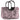 reisenthel shopping loopshopper L - Einkaufstasche mit Bügel 46 cm (jacquard rose) - Bild 2
