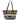 Seidenfelt Savonlinna - Shopper 47 cm (natural straw with black stripes)