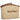 Valentino Bags Maiam - Kulturbeutel 32 cm (naturale/cuoio) - Bild 5