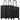 Travelite Umbria - 4-Rollen-Trolley-Set 3 tlg. (schwarz)