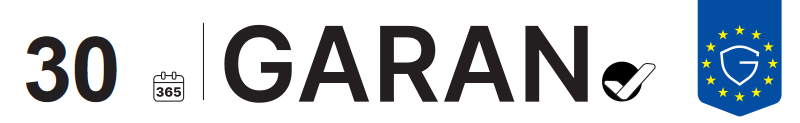EU GARAN label: producer guarantee of durability in years: 30